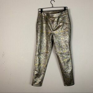 Free People Cheetah Print Leggings Size Medium